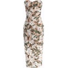 image:imageDress The Population Womens Shailene Bodycon Midi DressIvory Multi