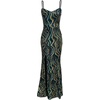image:imageDress the Population Womens Tori Mermaid Maxi DressTeal Multi