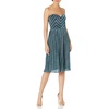 image:imageDress the Population Womens Fit Flare Dress Electric Blue Multi Small US