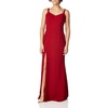 image:imageDress the Population Womens Fit and FlareSpecial Occasion DressGarnet