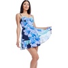 image:imageDress The Population Womens Marlow Fit amp Flare Mini DressNavy Multi