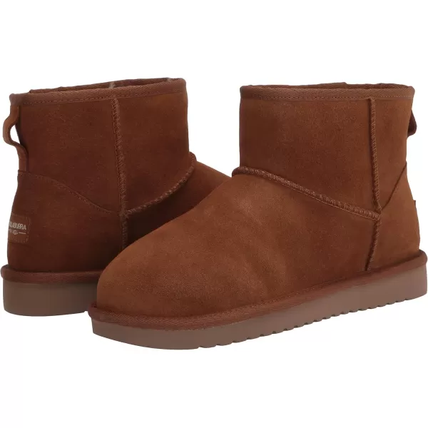 Koolaburra by UGG Womens Koola Mini II Ankle BootChestnut