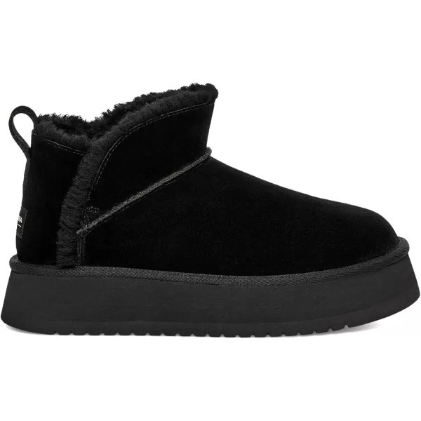 Koolaburra by UGG Womens Koola Ultra Mini Platform Ankle BootBlack