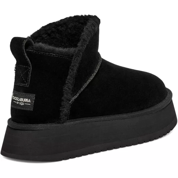 Koolaburra by UGG Womens Koola Ultra Mini Platform Ankle BootBlack