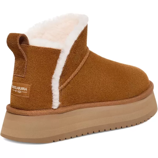 Koolaburra by UGG Womens Koola Ultra Mini Platform Ankle BootChestnut