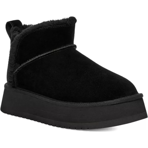 Koolaburra by UGG Womens Koola Ultra Mini Platform Ankle BootBlack