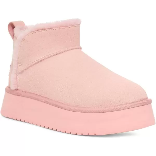 Koolaburra by UGG Womens Koola Ultra Mini Platform Ankle BootSilver Pink