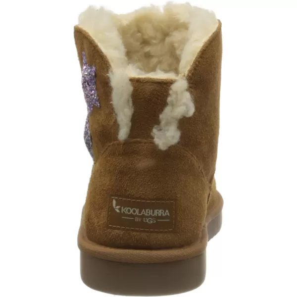 KOOLABURRA Girls Koola Star Mini Fashion BootChestnut