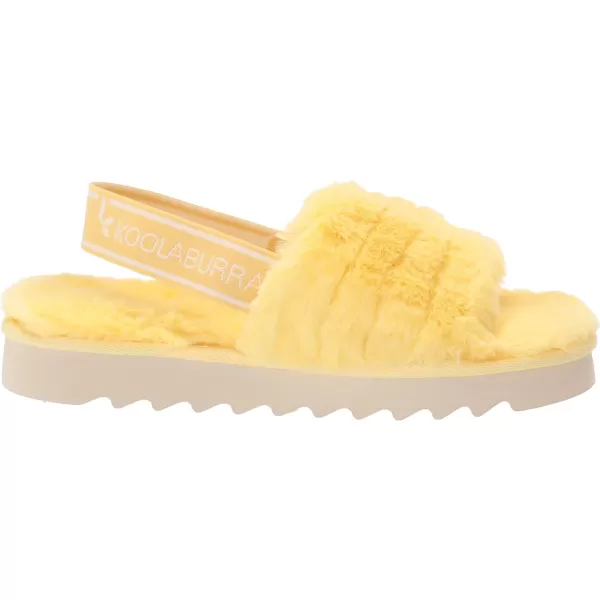 Koolaburra by UGG Girls K Fuzzn SandalPale Banana