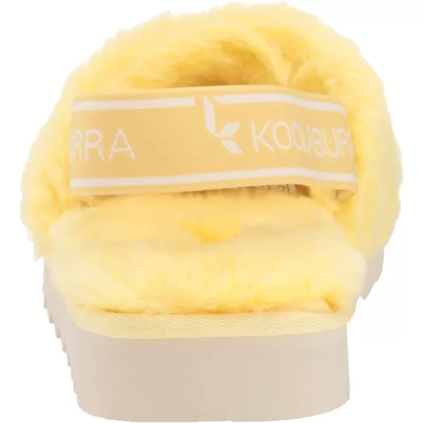 Koolaburra by UGG Girls K Fuzzn SandalPale Banana