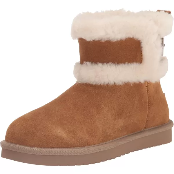 Koolaburra by UGG Womens Barlee Mini Fashion BootChestnut