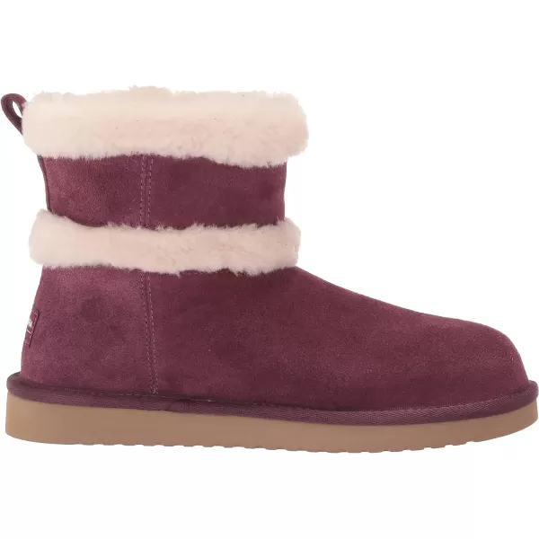 Koolaburra by UGG Womens Barlee Mini Fashion BootPlum