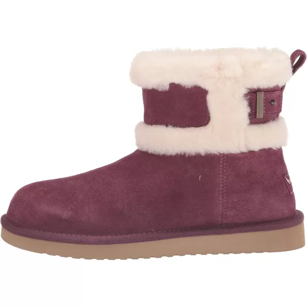 Koolaburra by UGG Womens Barlee Mini Fashion BootPlum