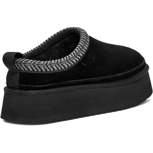 Koolaburra by UGG Womens Burree Platform SlipperBlack