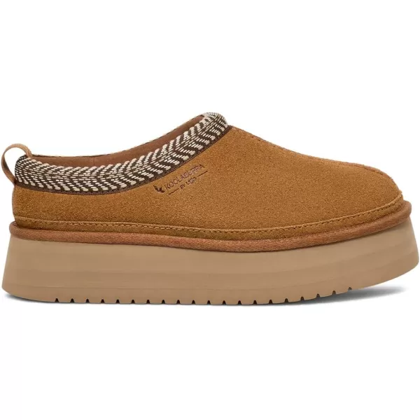 Koolaburra by UGG Womens Burree Platform SlipperChestnut