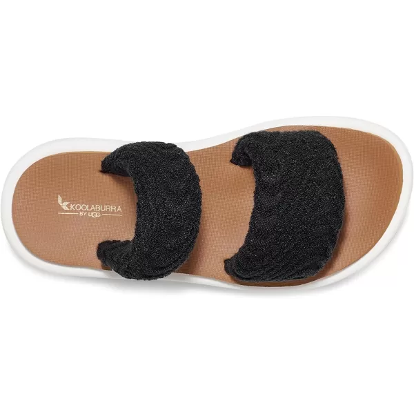 Womens Alane Terry Slide SandalBlack