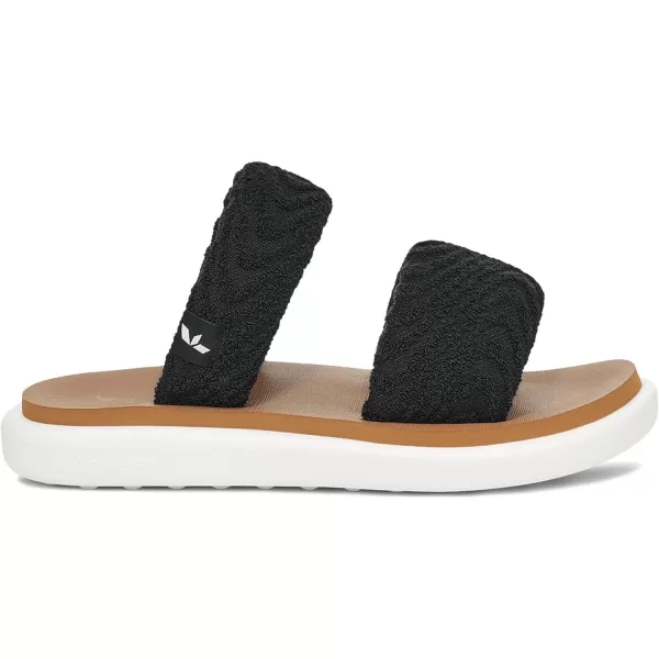 Womens Alane Terry Slide SandalBlack