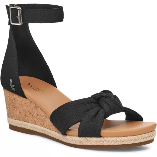 Womens Attilie Wedge SandalBlack