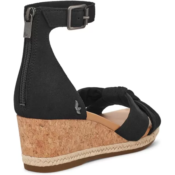 Womens Attilie Wedge SandalBlack