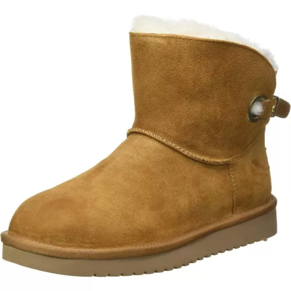 KOOLABURRA Womens Remley Mini Fashion BootChestnut