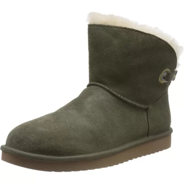 KOOLABURRA Womens Remley Mini Fashion BootDusty Olive