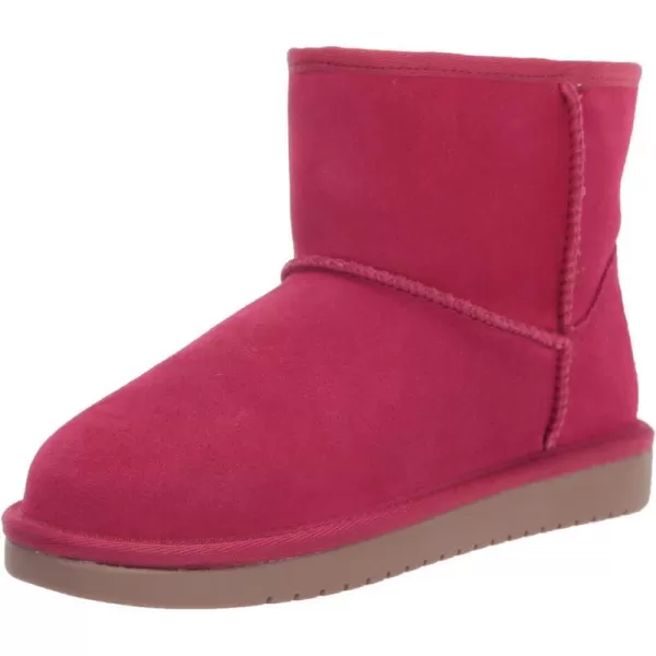 Koolaburra by UGG UnisexChild Koola Mini Fashion BootBerry Red