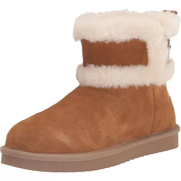 Koolaburra by UGG Womens Barlee Mini Fashion BootChestnut