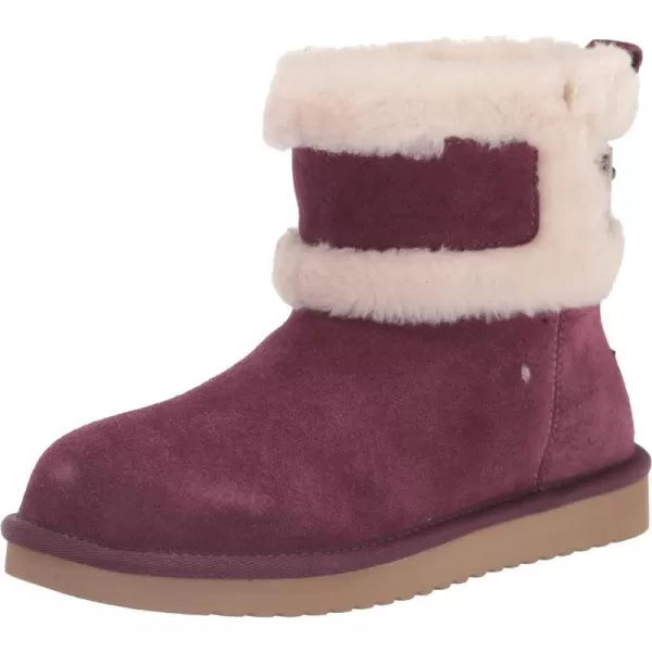 Koolaburra by UGG Womens Barlee Mini Fashion BootPlum