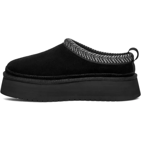 Koolaburra by UGG Womens Burree Platform SlipperBlack