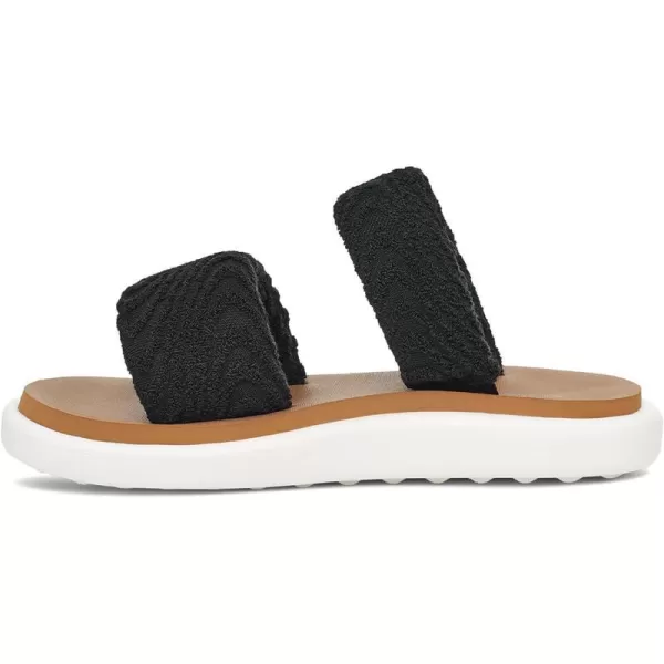 Womens Alane Terry Slide SandalBlack