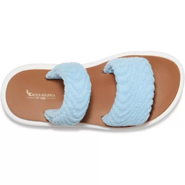 Womens Alane Terry Slide SandalClear Sky