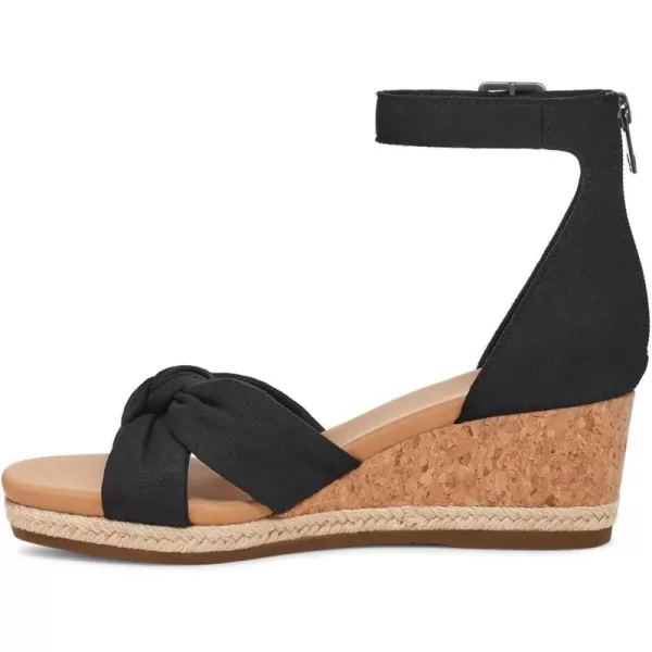 Womens Attilie Wedge SandalBlack