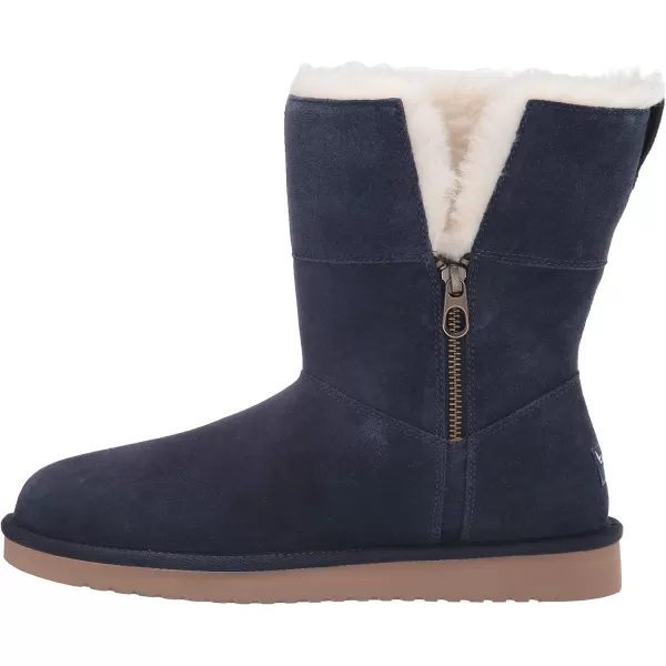 Koolaburra by UGG Womens Aribel Short Mid Calf BootInsignia Blue