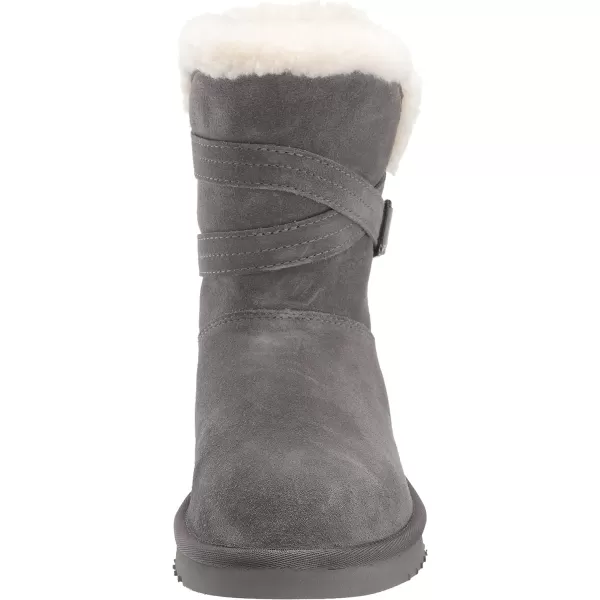 Koolaburra by UGG Womens Delene Short Fashion BootStone Grey