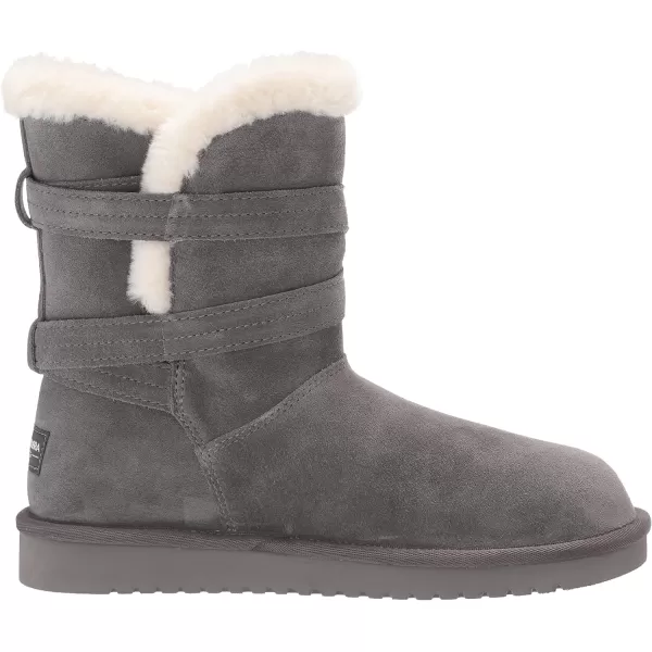 Koolaburra by UGG Womens Delene Short Fashion BootStone Grey