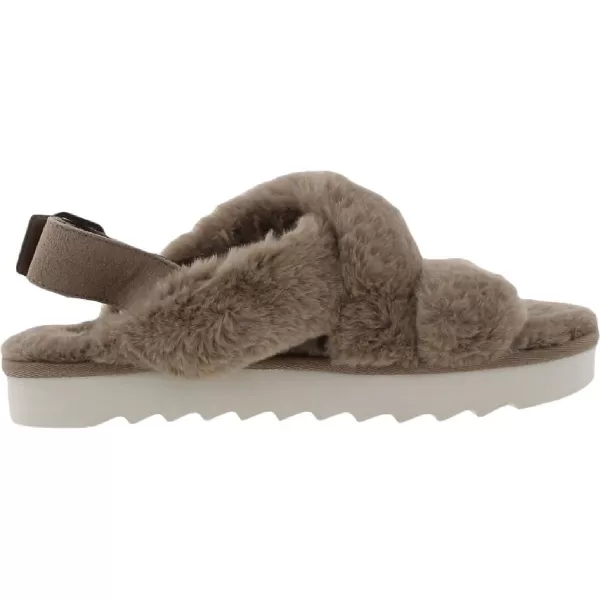 Koolaburra by UGG Womens Fuzzee Flat SandalAmphora