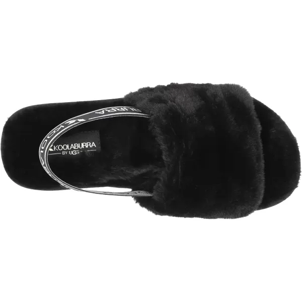 Koolaburra by UGG Womens Fuzzn Ii SlipperBlack