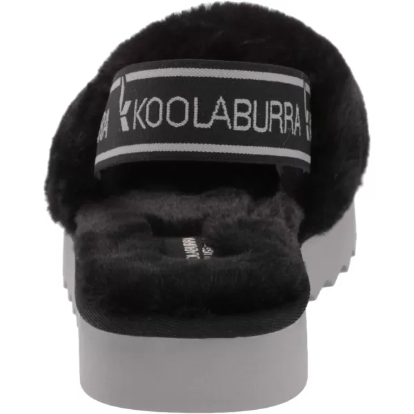 Koolaburra by UGG Womens Fuzzn Ii SlipperBlack