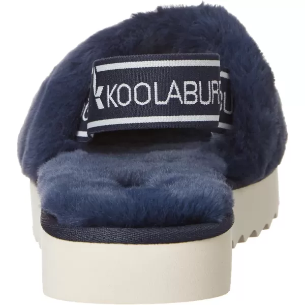 Koolaburra by UGG Womens Fuzzn Ii SlipperInsignia Blue