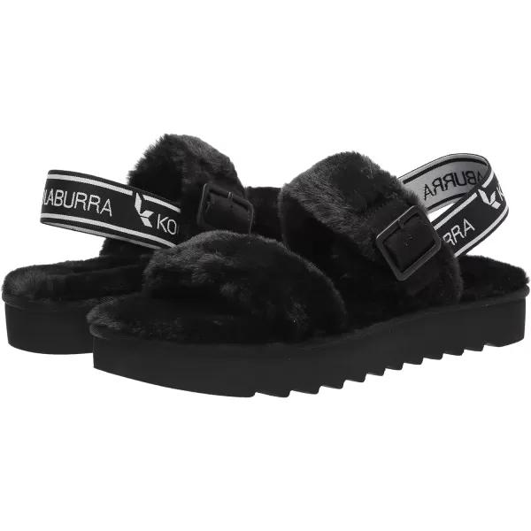 Koolaburra by UGG Womens Fuzzoh SandalBlack