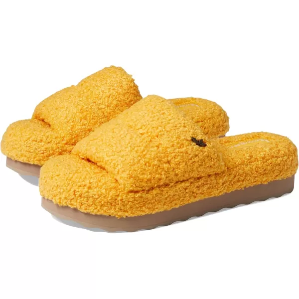 Koolaburra by UGG Womens PEACHEE Slide SlipperAmber Yellow