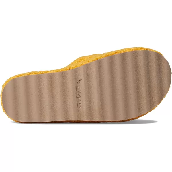 Koolaburra by UGG Womens PEACHEE Slide SlipperAmber Yellow