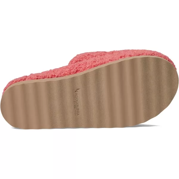 Koolaburra by UGG Womens PEACHEE Slide SlipperSun Kissed Coral