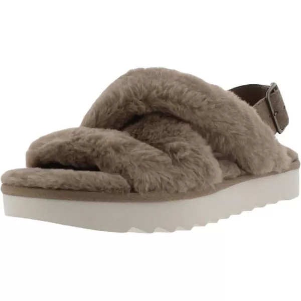 Koolaburra by UGG Womens Fuzzee Flat SandalAmphora