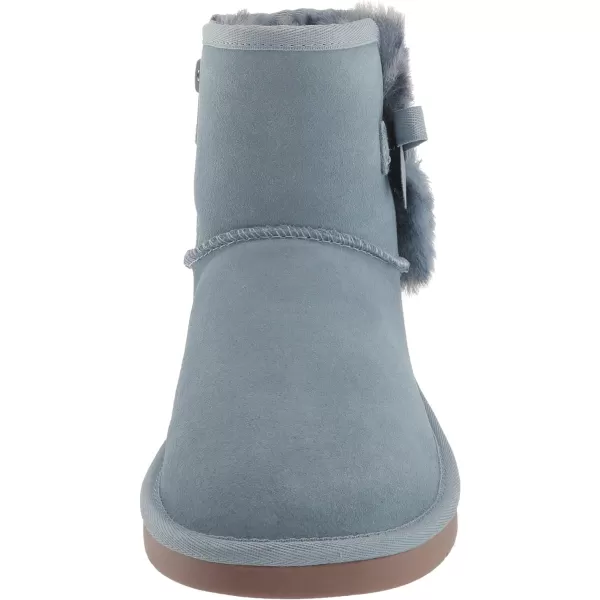 Koolaburra by UGG UnisexChilds Victoria Mini Ankle BootAshley Blue Leopard