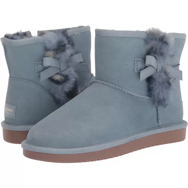 Koolaburra by UGG UnisexChilds Victoria Mini Ankle BootAshley Blue Leopard