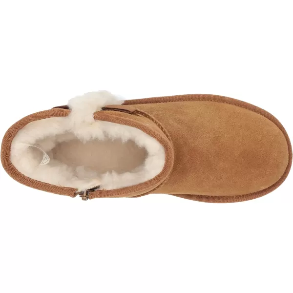 Koolaburra by UGG UnisexChilds Victoria Mini Ankle BootChestnut