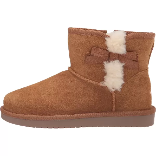 Koolaburra by UGG UnisexChilds Victoria Mini Ankle BootChestnut