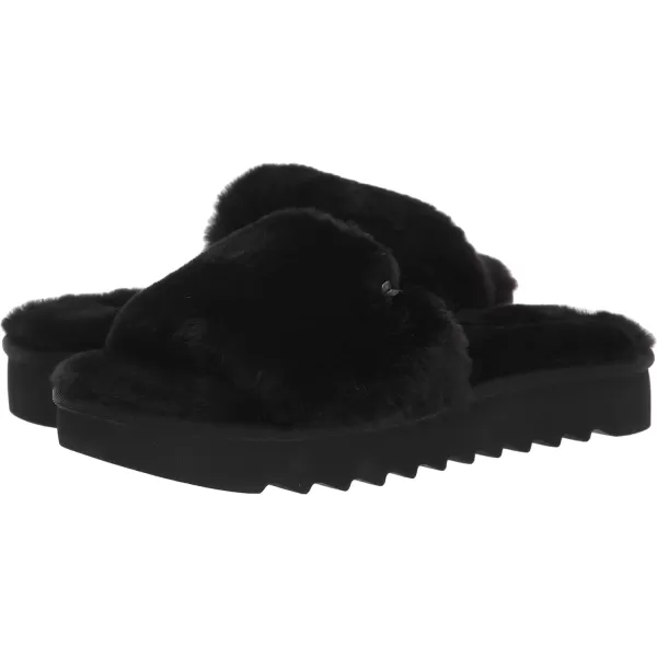 Koolaburra by UGG Womens Fuzzah SlipperBlack