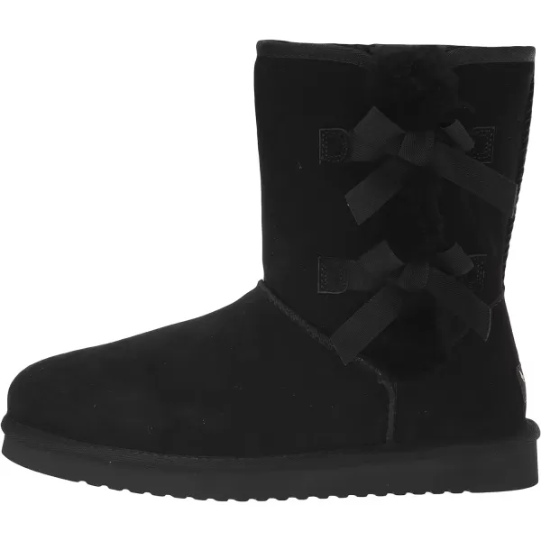 Koolaburra by UGG Womens Victoria Short Fashion BootBlackBlackBlack